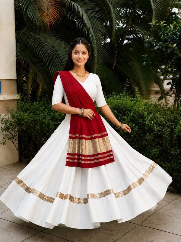 RYON COTTON FABRIC Lehenga