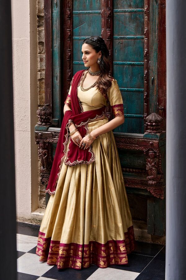 Cotton Silk Lehenga