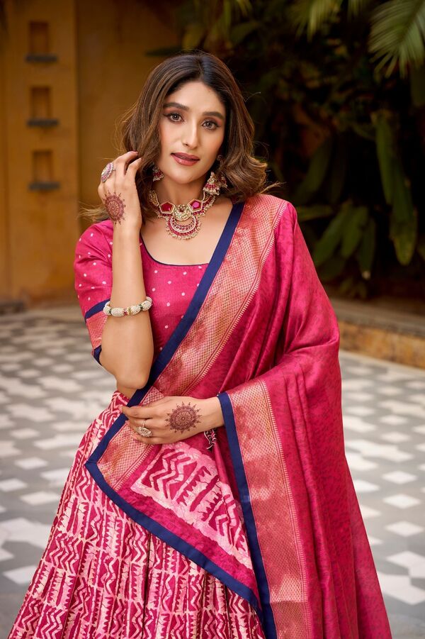 Dola Silk Lehenga