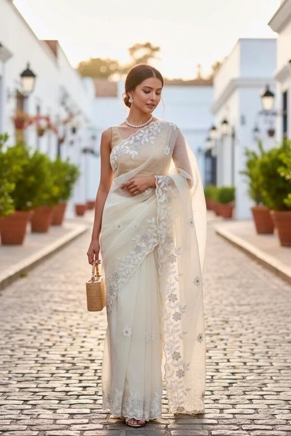 Pure Organza Saree