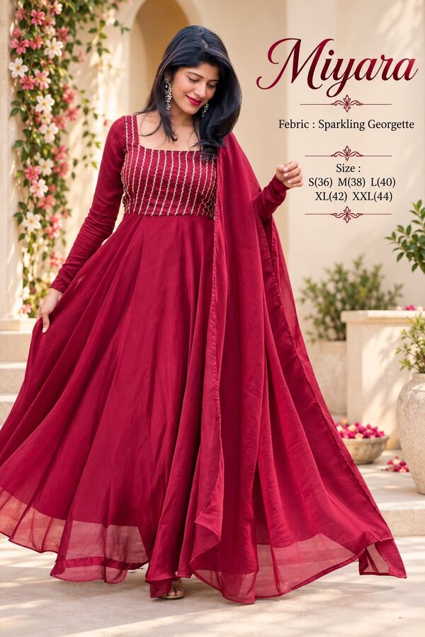 MIYARA ANARKALI  Dress