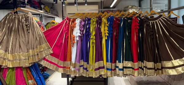Double line skirt