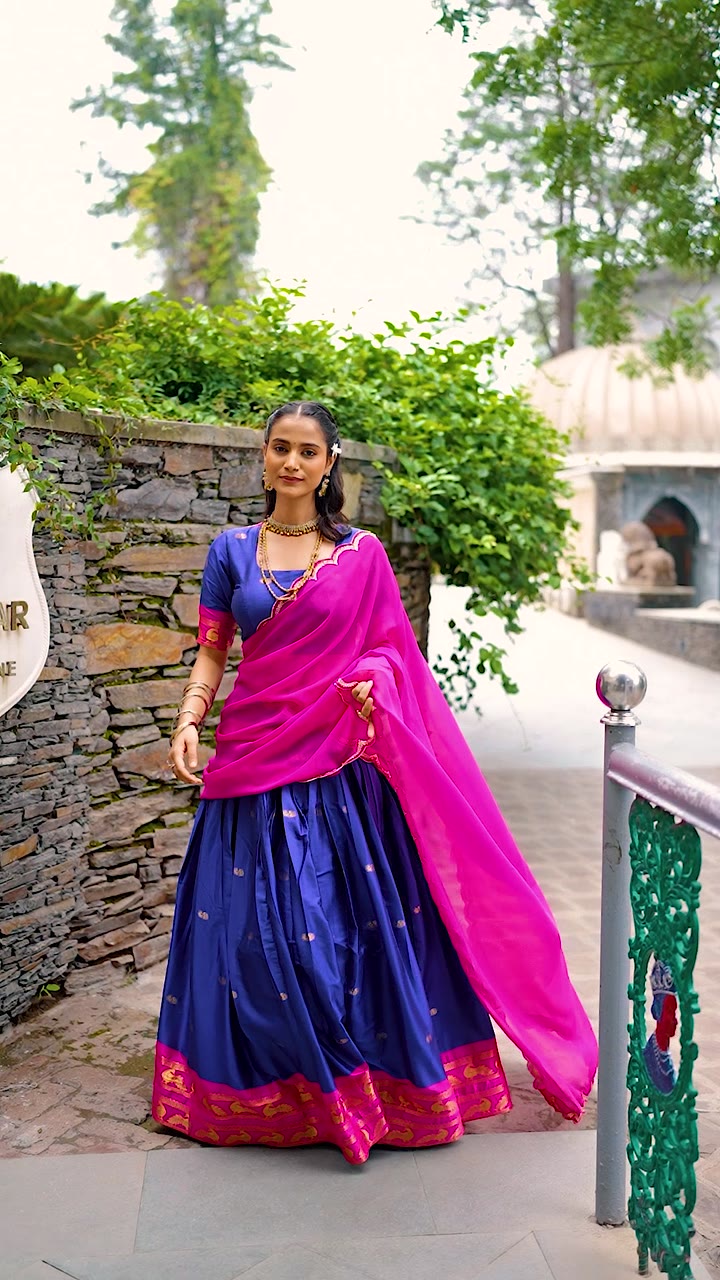 Cotton Silk Lehenga
