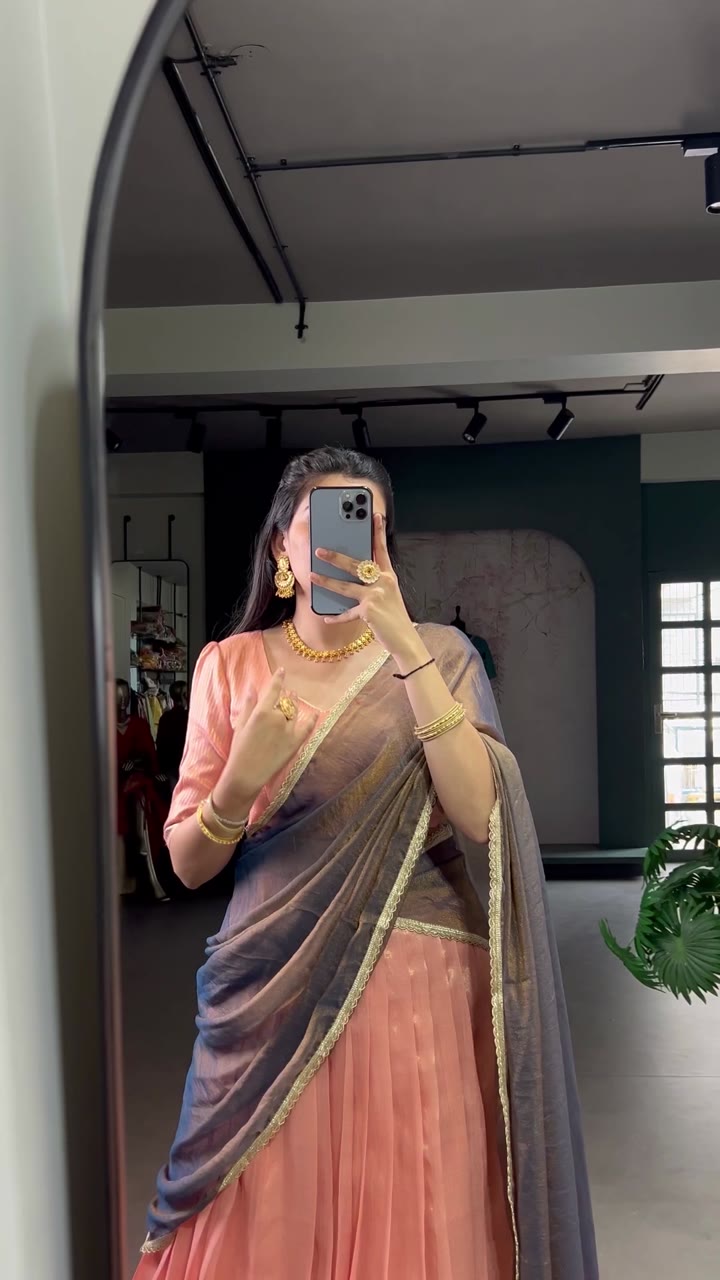Dupion Silk Lahenga